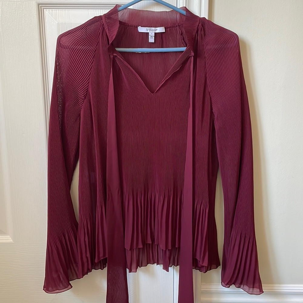 Derek Lam pleated blouse
